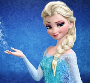 Halloween Costumes -Frozen Movie Elsa Adult Costume