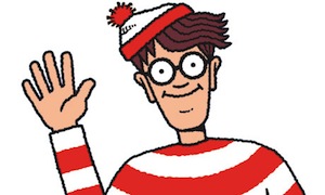 Where's Waldo Adult Costume