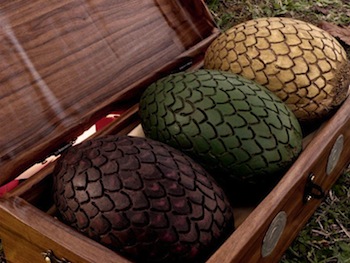 Game of Thrones Daenerys Dragon Eggs Props