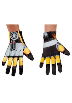 Mens Bumblebeee Transformers Gloves