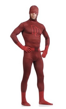 Adult Deluxe Daredevil Double D Costume