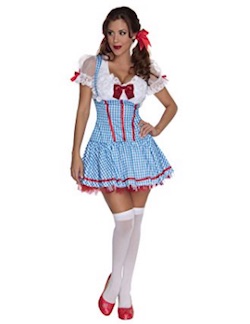 Wizard of Oz Sexy Dorothy Costume for Adults