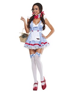 Wizard of Oz Sexy Dorothy Costume for Adults