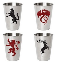Game of Thrones Stainless Steel Cups