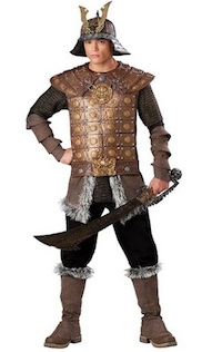 Genghis Khan Samurai Warrior Costume