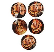Hunger Games Catching Fire Tribute Pins