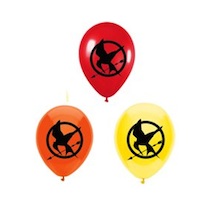 Hunger Games Party Supplies Latex Balloons