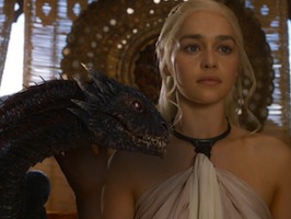 Game of Thrones Couple Costumes Daenerys Targaryen and Dragons