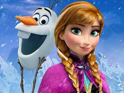 Frozen Princess Anna Costume for Kids Girls