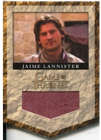 Jamie Lannister Relic Trading Card