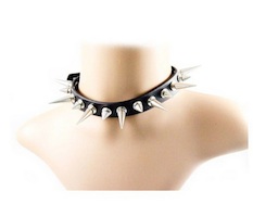 Selena Kyle Costume Spike Studded Necklace