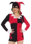 Halloween Costumes Harley Quinn Romper