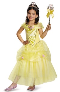 Beauty and the Beast Belle Costumes - yellow dress with wand