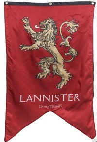 Game of Thrones Banners - Lannister