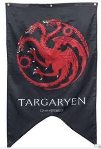 Game of Thrones Banner House of Targaryen