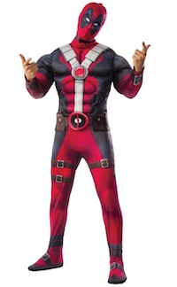 Adult Deadpool costume for adults movie