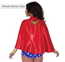 Deluxe Wonder Woman Costume Cape