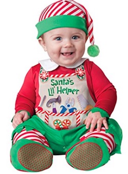Christmas Cute Baby Elf Costume