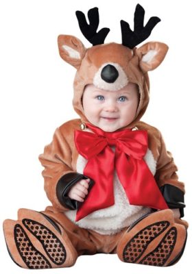 Christmas Santa Cute Baby Reindeer Costumes
