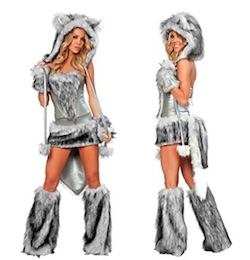 Game of Thrones Sexy Direwolf Costume