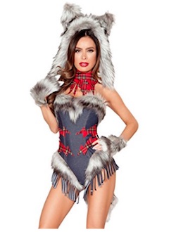 Game of Thrones Sexy Direwolf Costume