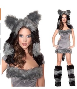 Game of Thrones Sexy Direwolf Costume