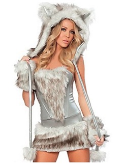 Game of Thrones Sexy Direwolf Costume