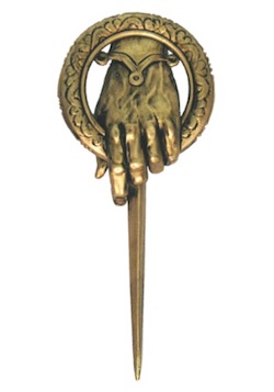 Game of Thrones Ned Stark Hand of the king pin