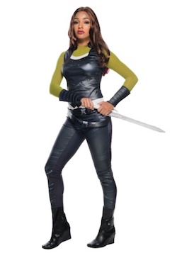 Guardians of the Galaxy Gamora costume for adults