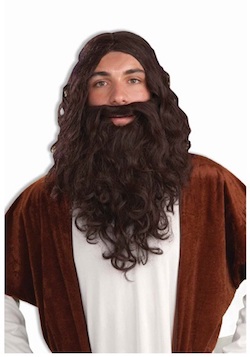 Hagrid costume wig and beard