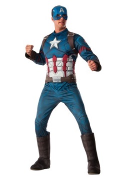 Adult Captain America costume - deluxe