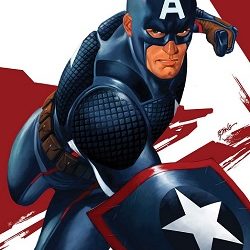 Superheroes Captain America Adult Costume