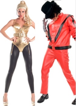 Celebrity Costume Ideas Halloween 2017 - Madonna and Michael Jackson