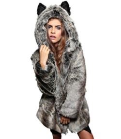 GLOW Netflix - Sheila She-Wolf Costume fur jacket
