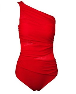 GLOW costumes - Ruth Russian Red Costume Bodysuit