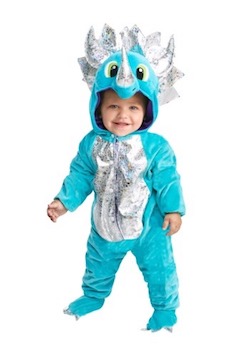 Halloween Dinosaur Costume for Kids and Adults - Blue Dinosaur