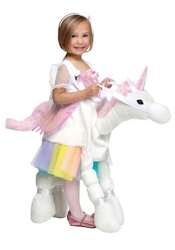 Magical Unicorn Costume for Adults and Kids - ride a unicorn