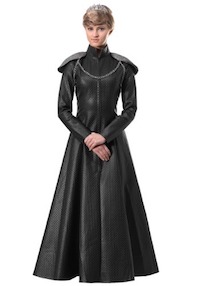 Game of Thrones Queen Cersei Black Gown Costume