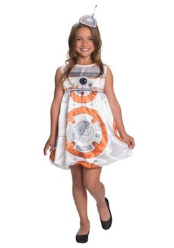 Star Wars BB-8 Girls Dress Costume