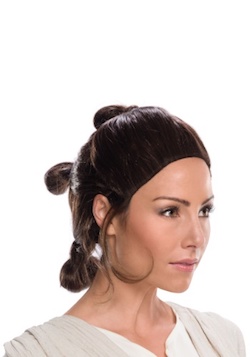 Star Wars Rey Costume Wig