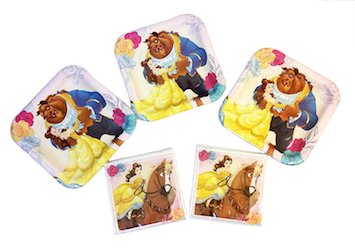 Beauty and the Beast party decorations balloons - party pack