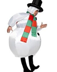 Christmas Adult Snowman Costume