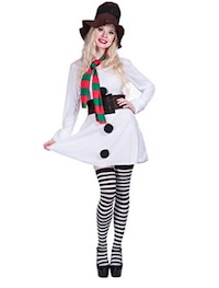 Christmas Adult Snowman Costume for Men and Women