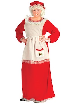 Christmas Mrs. Santa Claus Costume for women