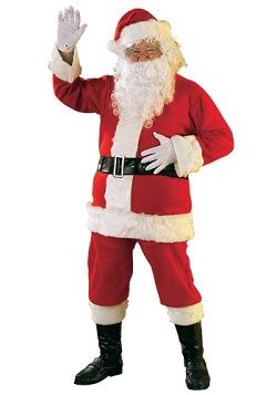Christmas Adult Mens' Santa Claus Costume Ideas