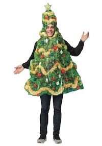 Christmas Season Christmas Tree Costume for Adults and Kids