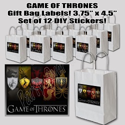 Game of Thrones Party Decorations Balloons