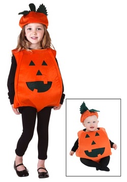 Halloween Cute Baby Pumpkin Costume - Orange