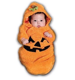 Halloween Cute Baby Pumpkin Costume - Bunting