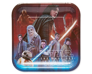 Star Wars The Last Jedi Party Supplies, Decorations, Balloons - plates